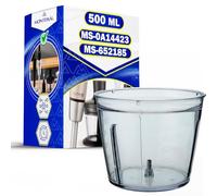 MONTERAL Bol pour Mixeur Plongeant 500 ML avec Le Code Original MS-0A14423 MS-652185 pour Moulinex pour Krups pour Tefal - Garantie de 10 Ans