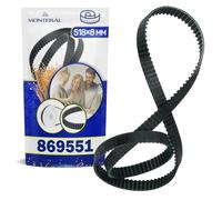 MONTERAL Courroie Machine a Pain Dentée 518x8mm 869551 pour Unold | Garantie de 10 Ans - MONTERAL