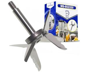 MONTERAL Couteau avec Joint Torique pour Blender Mixeur pour Bol 1500 ML avec Code Original MS-652320 MS652320 pour Tefal pour Krups pour Moulinex PerfectMix+ - Garantie de 10 Ans