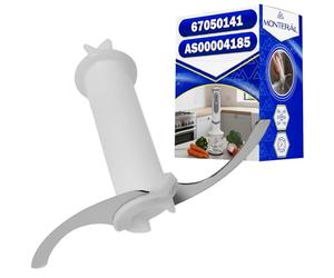MONTERAL Couteau pour Hachoir Électrique avec Le Code Original 67050141 AS00004185 BR67050141 pour Braun Multiquick - Garantie 10 Ans