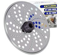 MONTERAL Disque à Râper pour Hachoir avec Le Code Original KW715906 pour Kenwood Robot de Cuisine - Garantie de 10 Ans