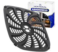 MONTERAL Grille pour Friteuse à Air avec Code D’Origine AS00005010 pour Ariete 4626 pour DeLonghi Friteuse sans Huile - Grille pour Air Fryer en Métal Résistant à la Chaleur - Garantie de 10 Ans
