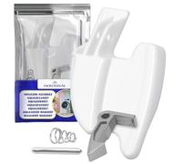 MONTERAL Kit Poignée de Porte pour Machine a Laver avec le Code Original 49016396 pour Candy - Garantie de 10 Ans