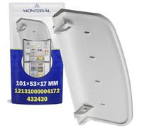 MONTERAL Poignée pour Congelateur dans Frigo 101 x 53 x 17 mm avec Code D'origine 12131000004172 pour Midea 433430 pour Gorenje - Garantie de 10 Ans