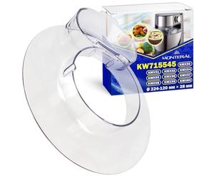 MONTERAL Protection Anti Éclaboussures pour Robot Cuisine avec Code Original KW715545 pour Delonghi - Garantie de 10 Ans