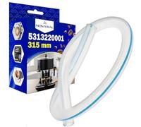 MONTERAL Tubo in Silicone per Espresso Macchina Caffè 315 mm con Codice Originale 5313220001 per DeLonghi - Garanzia di 10 Anni