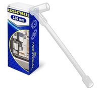 MONTERAL Tuyau pour Machine a Cafe 130 mm avec le Code Original 422224708411 pour Philips pour Saeco - Installé Entre le Reservoir Eau et le Débitmètre