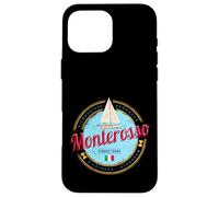 Monterosso Cinque Terre La Spezia Rétro Italie Vintage Coque pour iPhone 16 Pro Max