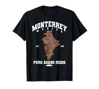 Monterrey Nuevo Leon Carne Asada Carte de Steak Mexicaine T-Shirt