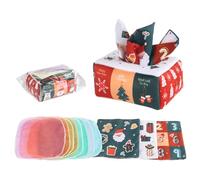 montesori-STEM Jouet pour Nouveau-né, Jouet montesori, Jouet STEM, boîte à mouchoirs éducative, Jouets sensoriels pour d'âge préscolaire, Jouets éducatifs pour Tout-Petits, Tas