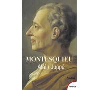 Montesquieu - Alain Juppé - Perrin - Poche - Biographie