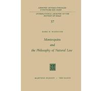 Montesquieu And The Philosophy Of Natural Law