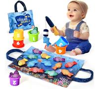 Montessori 1 Year Old Baby Toy Fishing Games for Children 1 2 Years,Educational Baby Toy,Gift for Girl Boy 1-3 Years 6 12 18 Months