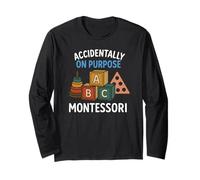 Montessori accidentellement sur le but - Blocs ABC & Formes Art Manche Longue
