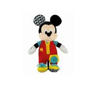 Clementoni – Peluche Montessori Baby Mickey à habiller Multicolore