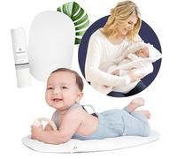 Montessori Baby Topponcino | Design Montessori authentique multifonctionnel | Oreiller de soutien simple pour tenir et nourrir le nouveau-né | Tapis de temps propre pour le ventre du bébé (original,
