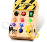 Montessori Busy Board 1 2 3 Year Old Child Toy Gift 1 2 3 Years Montessori Games 1 2 3 Years Toy Girl 1 2 3 Years Wooden Toy Sensory Baby Toy