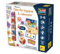 Montessori - Défis Logiques Et Mémoire - Jeu Éducatif Pour Enfants De 3 À 6 Ans Multicolore TU