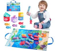 Montessori Fishing Toy for Children 1 2 3 Years Old Toy 1 Year Old Girl Boy Toy Baby Toy 6 Months Gift for Baby 1 Year Child 1 2 3 Years