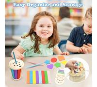 Montessori Games 1 2 3 Year Old 3 in 1 Color and Shape Sorting Game Wooden Toy for Babies Educational Game Learning Learning Montessori Sorting Game with Storage Bag