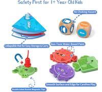 Montessori Games 2 3 Years,Magnetic Kids Fishing Games,Game of Sorting Shapes and Colors,Motricità Fine,Wooden Toy,Baby Gift 2 3 4 5 Years Old