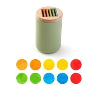 Montessori Jouet à partir de 1, 2, 3, 4 Ans,Jouet en Bois Bebe 1 2 an,Jeux de Tri Montessori,pour Fille et garçon,Enfants(vert)