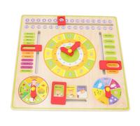 Montessori Kids Clock Board Tout sur Le Jouet d'apprentissage du Bois du Tableau D'aujourd'Hui pour L'éducation Précoce