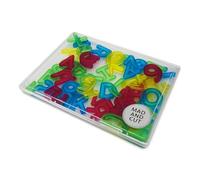 Montessori Lettres et chiffres translucides pour table lumineuse 70 pièces, voyelles, consonnes et symboles mathématiques, matériel éducatif pour enfants pour la lecture, l'écriture et l'apprentissage