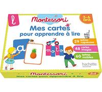 Hachette Pratique – Montessori Mes cartes pour apprendre à lire 3-6 ans