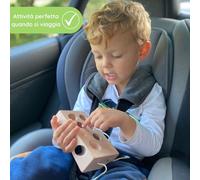 Montessori Motorik Wooden Slip-On Toy Extra Large Toy for Kids 2+-Natural Beech Slip-On Cheese-Safe,Tested & Free from Harmful Substances