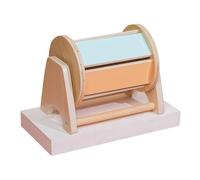 Montessori Mtg108 Tiroir en bois intelligence : partenaire naturel d'éducation préscolaire pour enfants de 0 à 3 ans (A, taille unique)