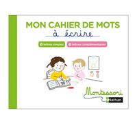Mon cahier de mots à écrire - Lettres simples et complémentaires