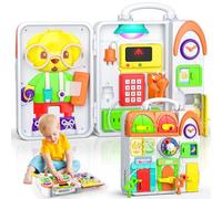 Montessori Planche occupée pour enfants de 1 an, cadeaux d'anniversaire pour enfants de 12 à 18 mois, jouets d'apprentissage pour tout-petits de 1 à 3 ans, cadeau pour les tout-petits d'un an