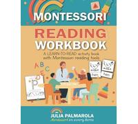 Montessori Reading Workbook: A LEARN TO READ activity book with Montessori reading tools