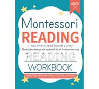 Montessori Reading Workbook for Kids: Beginner Sight Words and Stories Activity Book for Children Ages 5-8 | Vocabulary, Comprehension and Writing Homeschool Worksheets for K-2nd Grade
