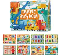 Montessori Toy 1 2 3 Year Old Busy Book Kids Games Fine Motor Skills Educational Toys Gift 1-3 Years Girl Boy