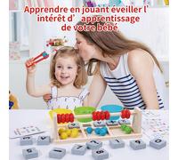 Montessori Toy 3 4 5 6 Year Old Learning to Count,Kids Games 3 Years,Fine Motor Skills,Educational Toys,Abacus Child,Gift 3-6 Years Girl Boy
