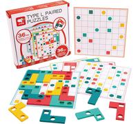 Montessori Toy 3 4 5 Year Old Kids Puzzle 3 Year Old Kids Games Fine Motor Skills Educational Toys Wooden Puzzle Kids Gift 3-5 Years Girl Boy