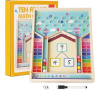 Montessori Toy 3 4 5 Year Old Learning to Count,3 Year Old Kids Games,Educational Toys,Fine Motor Skills,Gift 3-5 Year Old Girl Boy