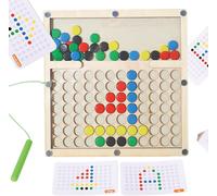 Montessori Toy 3 4 5 Year Old Magnetic Puzzle Games Kids 3 Years Montessori 3 Year Old Fine Motor Skills Educational Toys Gift 3-5 Years Girl Boy