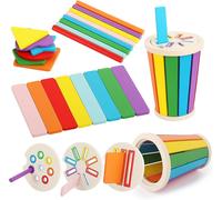 Montessori Toy for Ages 1,2,3,4 Years Old,Sorting Game,Motor Skills Toy,Wooden Toy for Girls and Boys,Children,Numbers and Colours,Educational Games,Motor Skills Toys,Toy