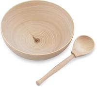 Montessori Toys 12 Pack Wooden Sorting Bowl Spoon Toys Montessori Toys 1+ Year Old Montessori Toy Sensory Baby Toy Color Sorting Game for Learning