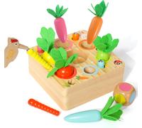 Montessori Wooden Toys for Kids 1 2 3 Year Old Sensory Games Motor Skills Educational Toys 1 Year Old Birthday Gifts for Kids