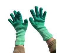 Montesy 1 paire de gants thermiques à 2 doigts pour écran tactile pour femme - En tricot extensible - Chaud - Pour l'hiver - Pour smartphones et textes