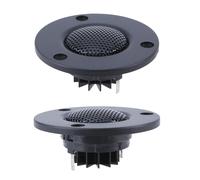 Montesy 1 paire de haut-parleurs d'aigus haute fréquence 8 Ohm 30 W avec dissipateur thermique en aluminium pour bibliothèque, théâtre, son supérieur