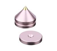 Montesy 3. Pieds anti-vibrations robustes pour absorption des chocs pour équipement, base en alliage et options de couleur, pointes de support de haut-parleur anti-vibrations