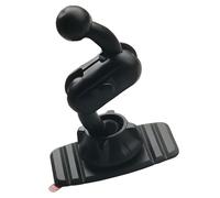 Montesy Adaptateur à rotule à double articulation réglable à 360 degrés pour support de tableau de bord de 17 mm pour grille d'aération de camion, téléphone et tablette