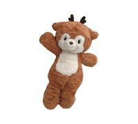Montesy Animaux en peluche apaisants écureuil poupée stress jouet décors poupées douces jouets bébé jouet pour tout-petits émotion animaux en peluche lisses