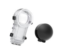 Montesy Boîtier sous-marin transparent pour caméra d'action mettant en évidence une profondeur de submersion de 60 m, mécanisme de libération rapide et protection