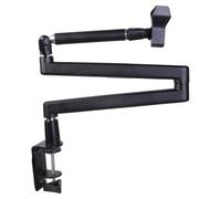 Montesy Bras de suspension réglable pour microphone - Support de perche pour radio, radiodiffusion, vidéos, voix off studios, scène
